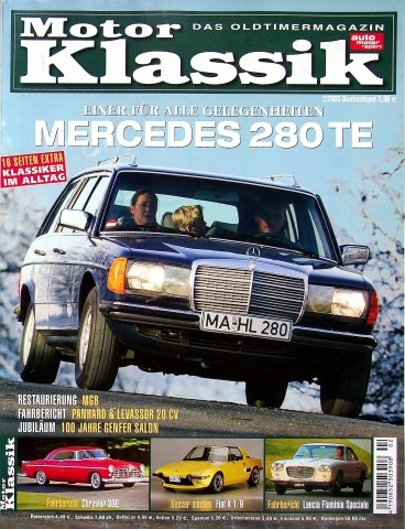 Deckblatt Motor Klassik (02/2005)